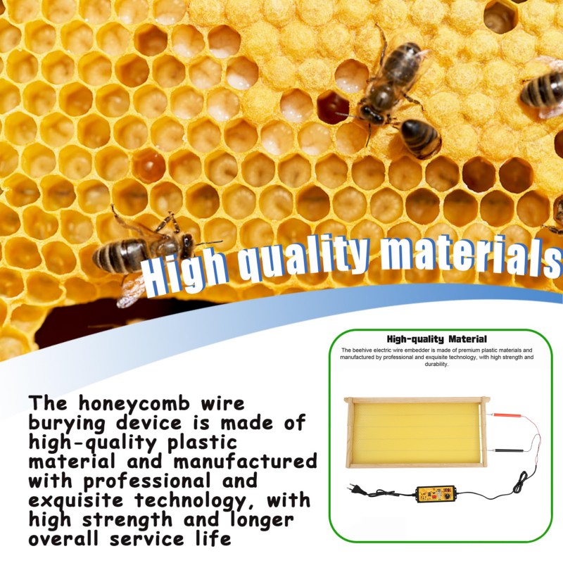 Beehive Frame Wax - Elektryczny wbijacz do plastra miodu ABFI