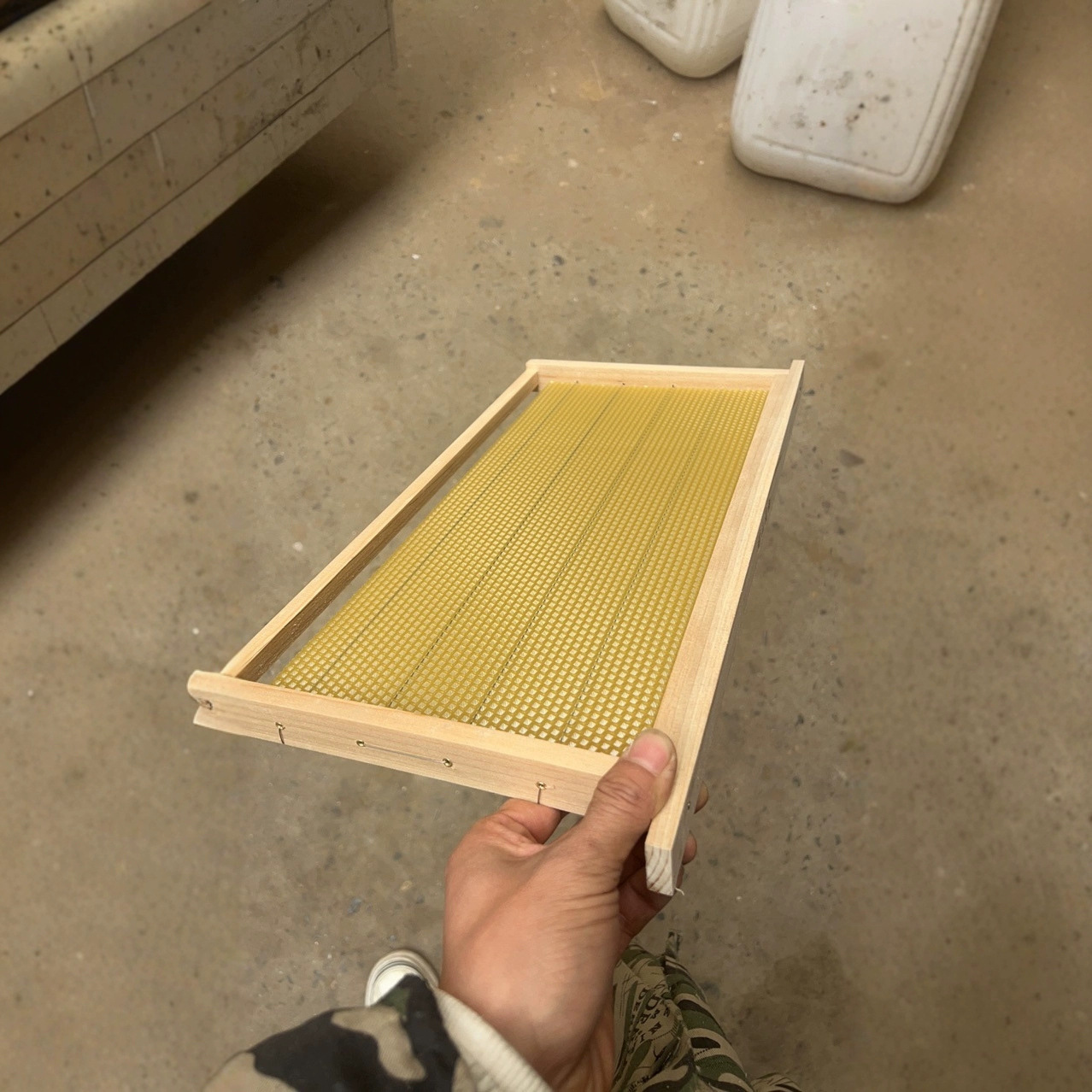 Beehive Frame Wax - Kompletny zestaw do ula 8-ramkowego z