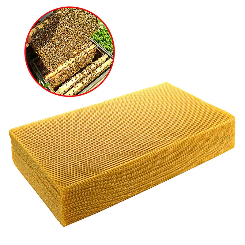 Beehive Frame Wax - 30 sztuk/opakowanie Podstawy Plaster Miodu Plaster