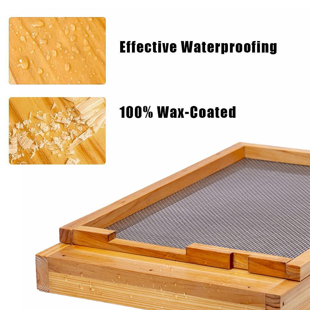 Dziesięciokomorowy ul z przesu – Beehive Frame Wax recenzja i cena