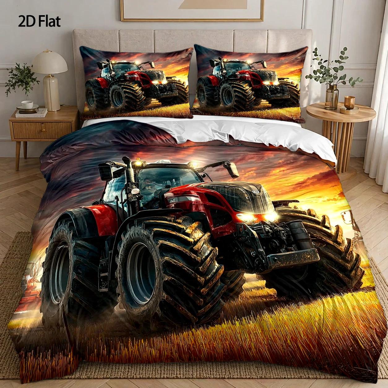 3-częściowy zestaw poszewek na – Agriculture Farming Cartoon recenzja i cena