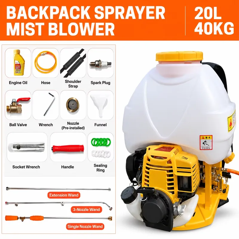 Importowany opryskiwacz plecak – Crop Sprayer Backpack recenzja i cena