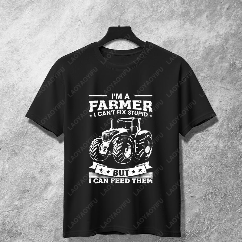 Zabawna koszulka z grafiką tra – Agriculture Farming Cartoon recenzja i cena