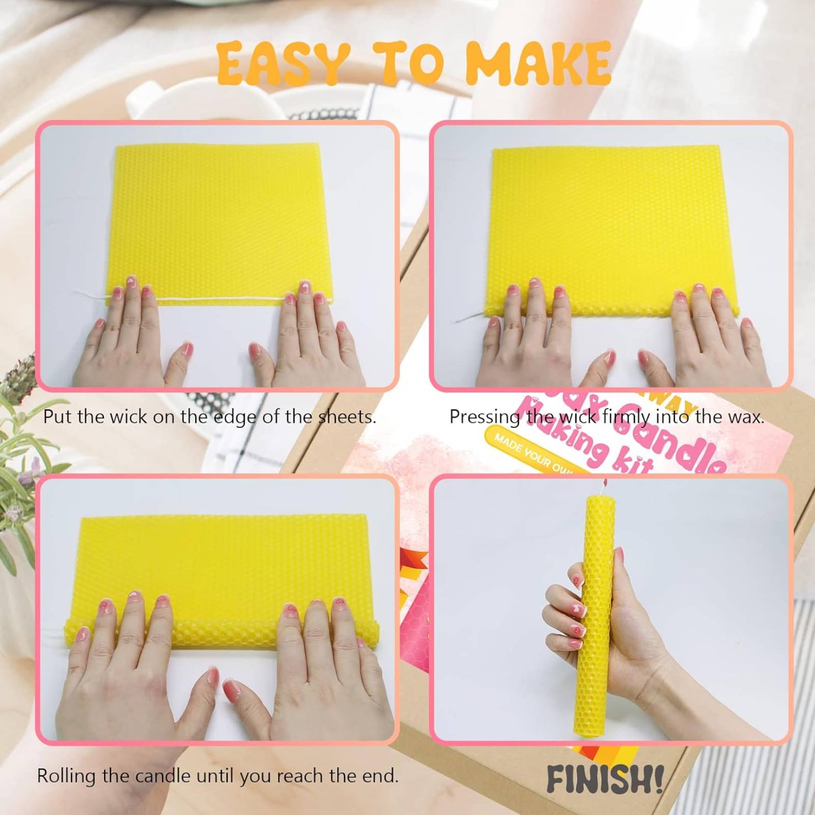 24 sztuki kolorowych arkuszy w – Beehive Frame Wax recenzja i cena