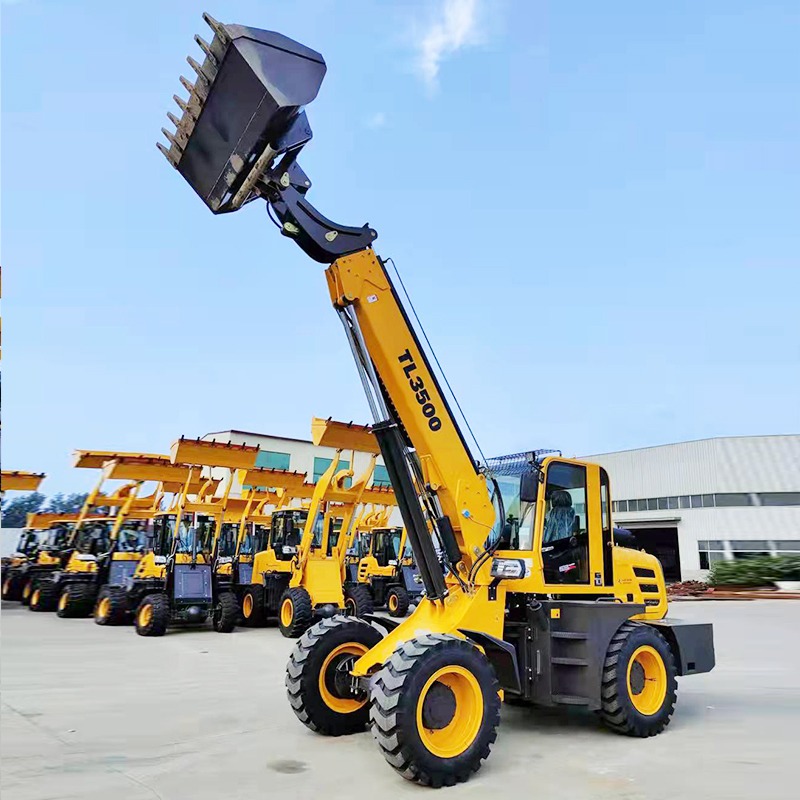 Mini ładowarka kołowa 4WD o ud – Farming Agriculture Project recenzja i cena