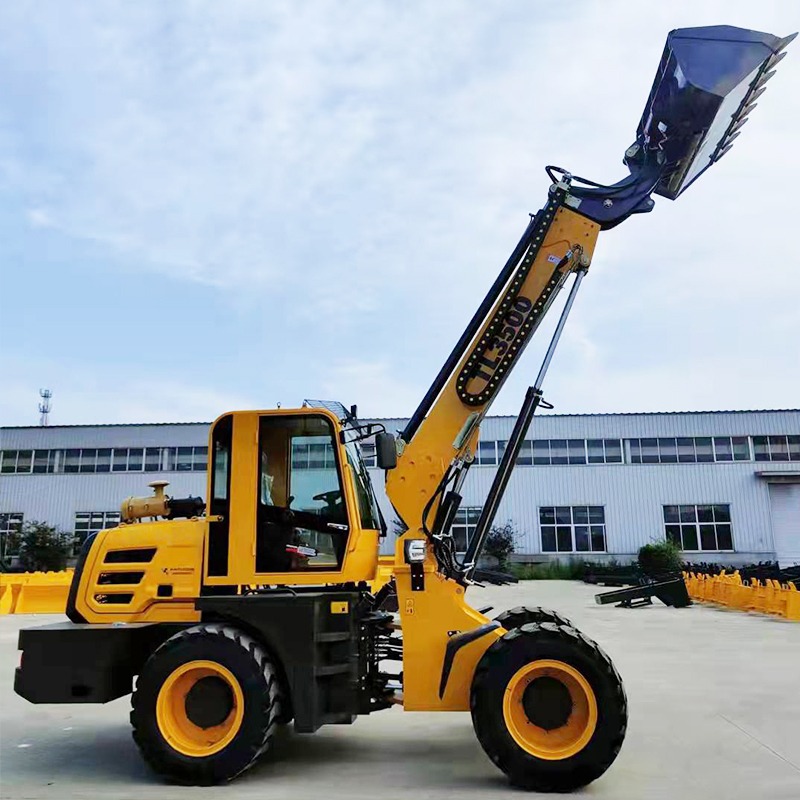Mini ładowarka kołowa 4WD o ud – Farming Agriculture Project recenzja i cena